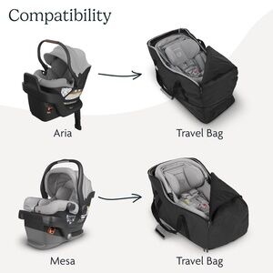 UPPAbaby Travel Bag for Aria and Mesa Infant Car Seats